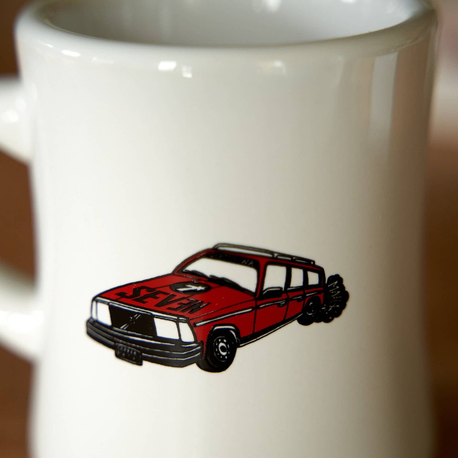 Ceramic 12 oz Diner Mug with Logo