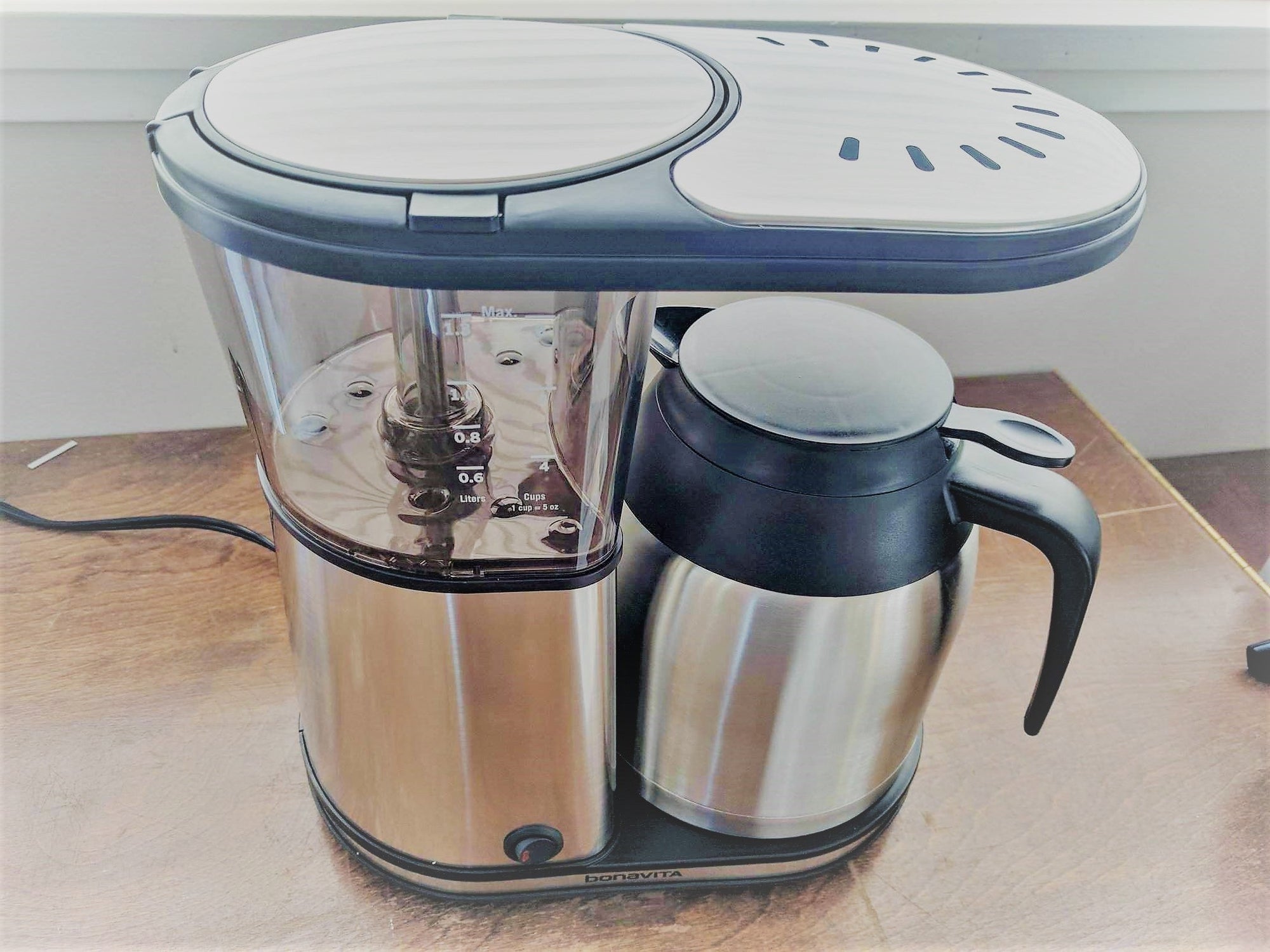 Bonavita 8 Cup Brewer with Stainless Steel Thermal Carafe