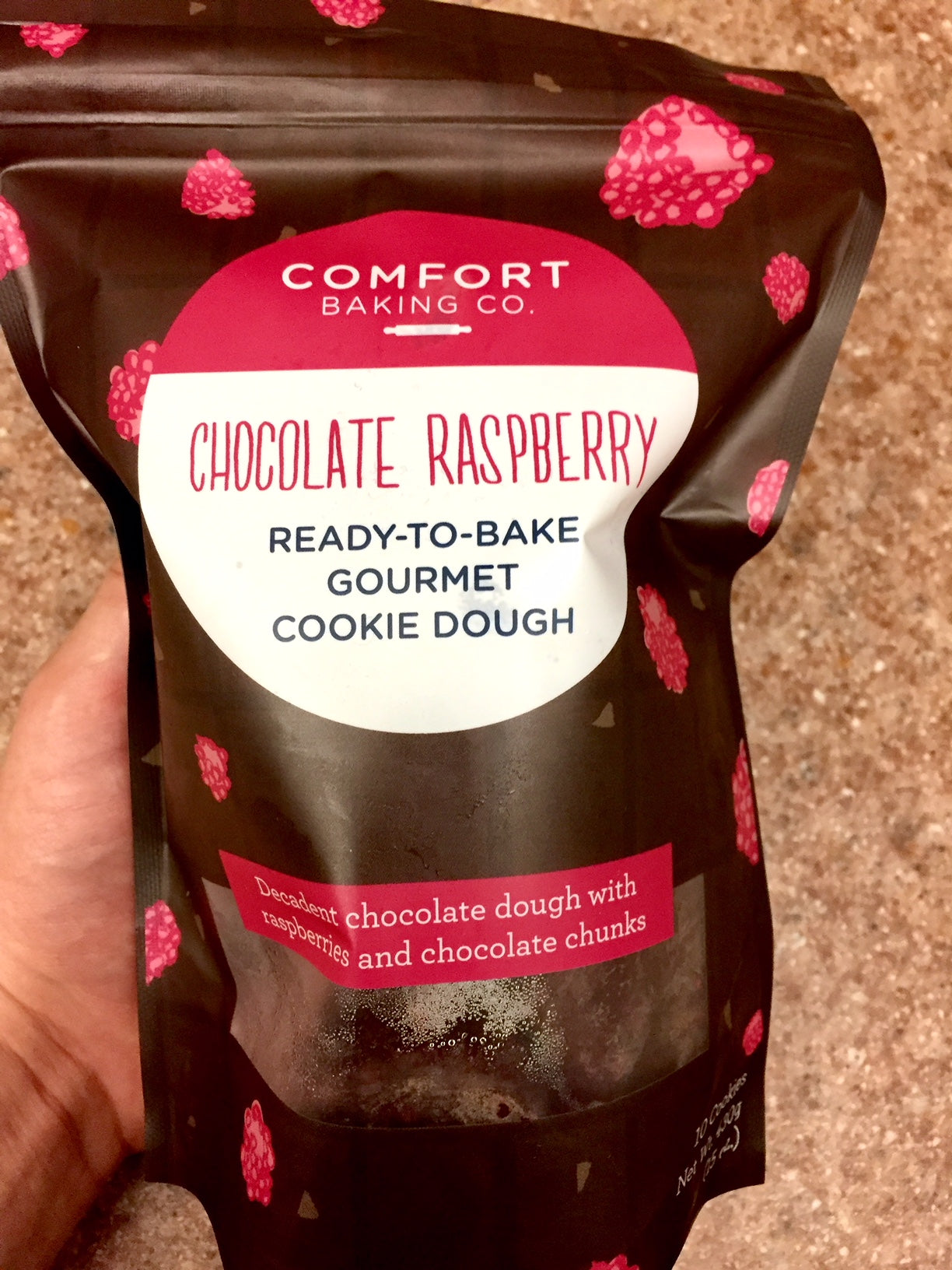 Comfort Baking Co. Chocolate Raspberry Cookie Dough