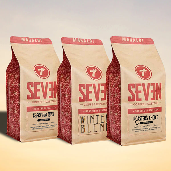 Winter Coffee Three-Pack | Coffee Sample Pack - Seven Coffee Roasters