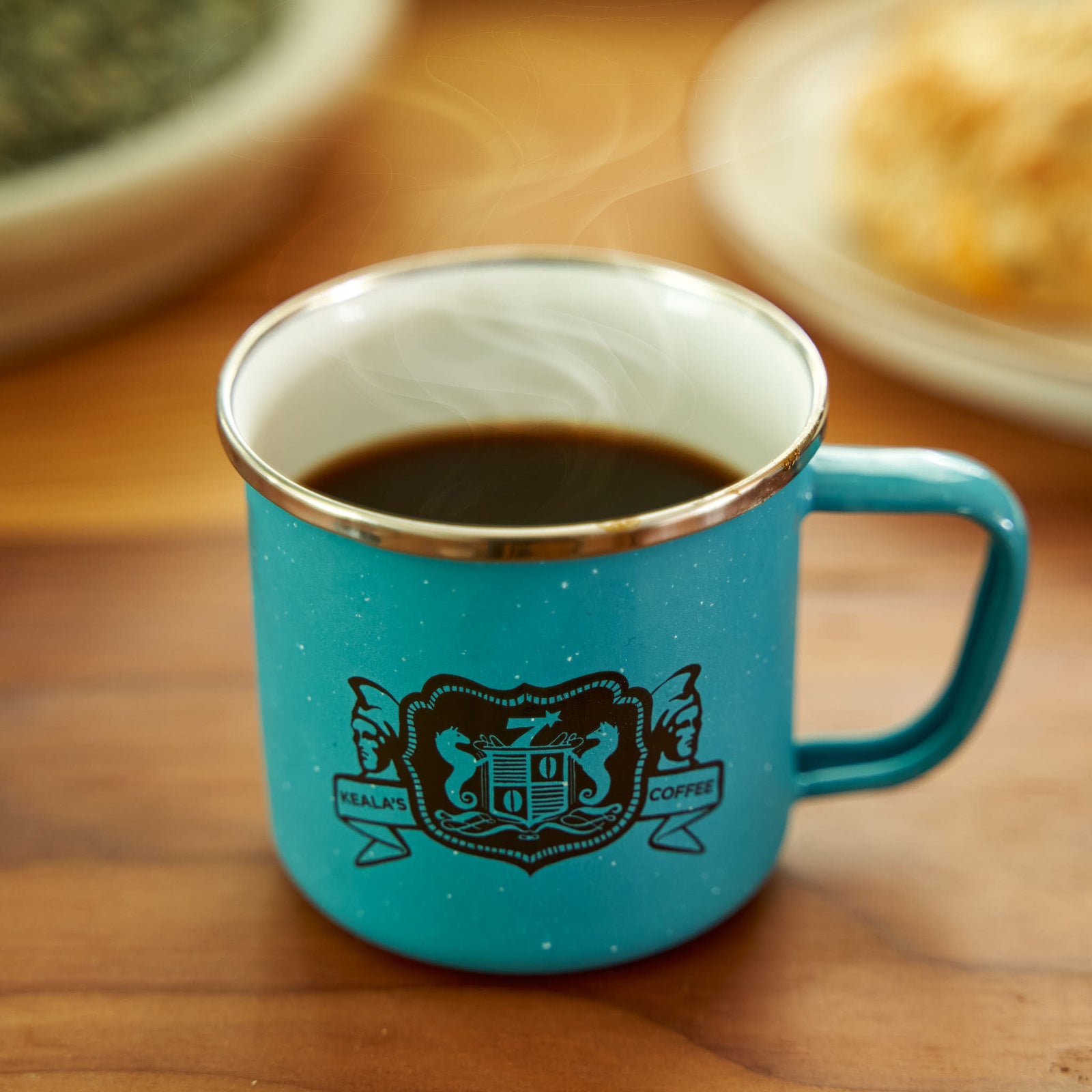 Keala's Enamel Camping Coffee Mug