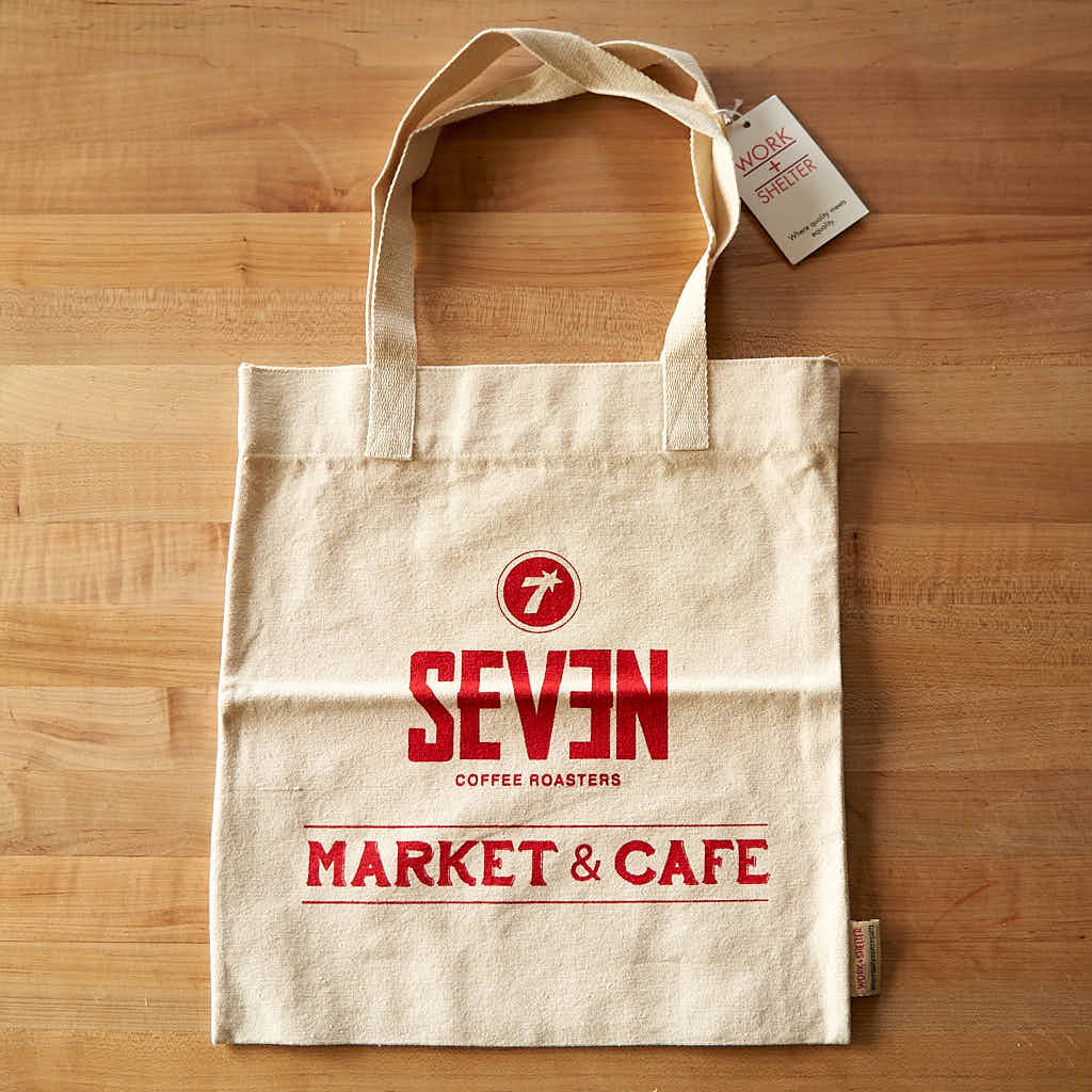 Seven Market & Cafe Ethically Made Grocery Tote